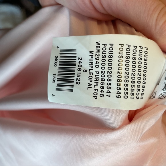 David’s Bridal stunning off the shoulder prom dress worn once - Picture 4 of 5